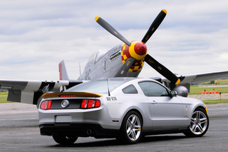 Illustration for article titled Ford Mustang AV-X10 "Dearborn Doll" Takes Off